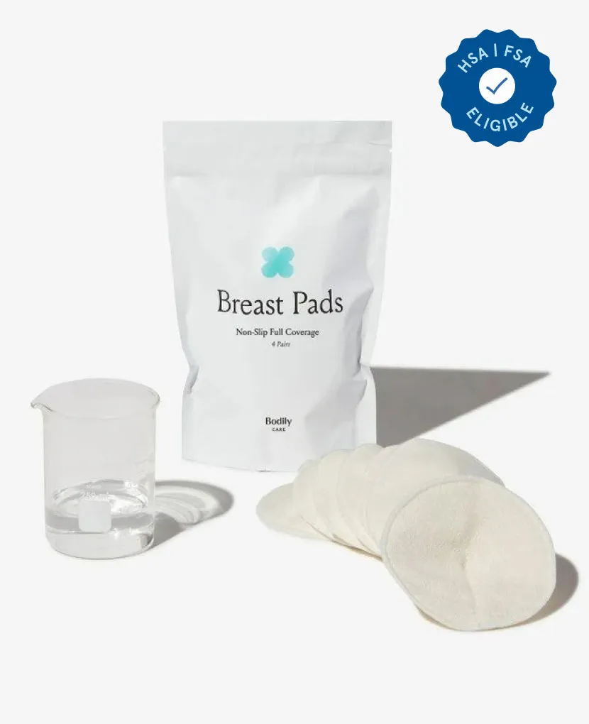 Non-Slip Breast Pads: Full Coverage