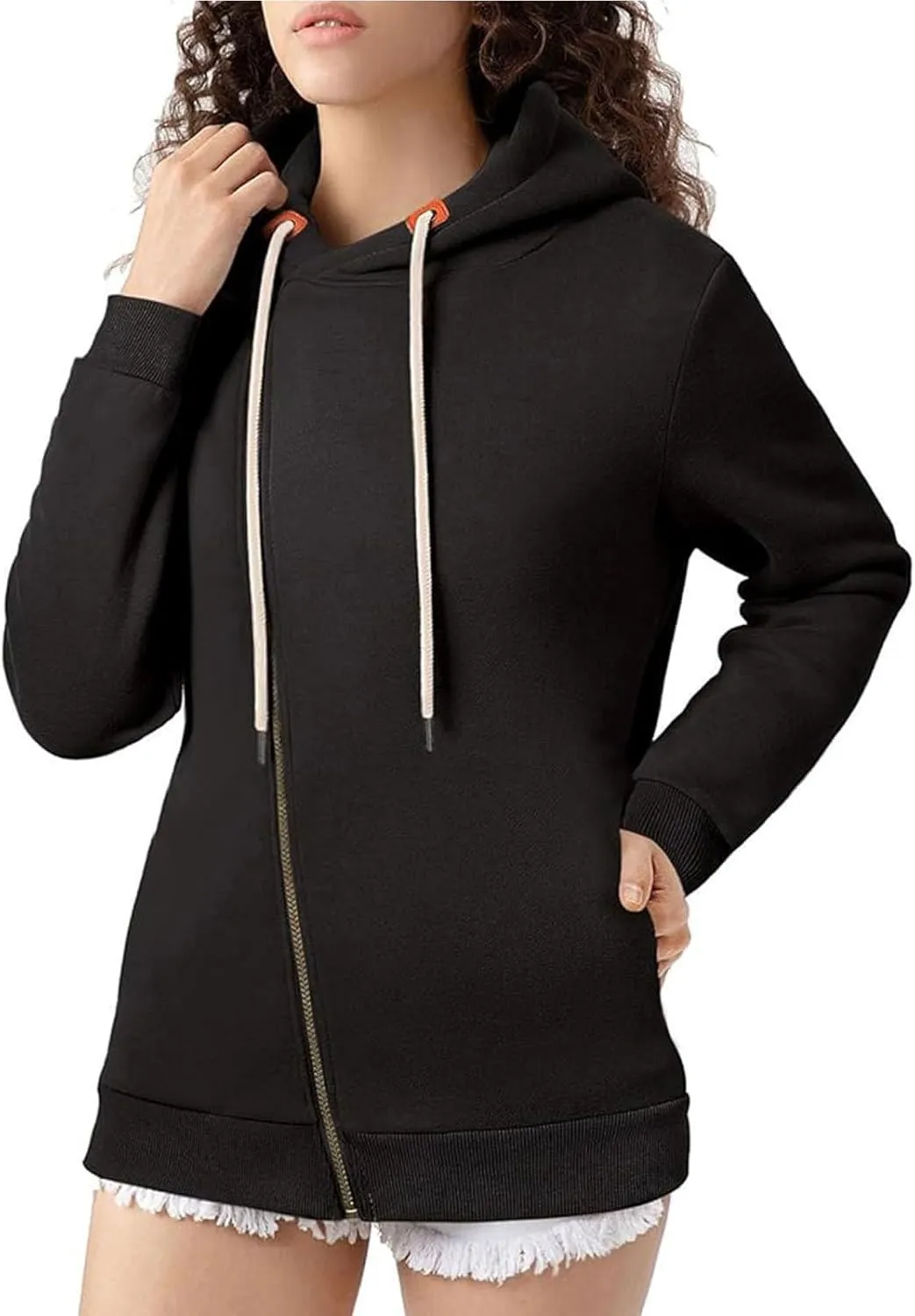 Oversized Hoodies For Women Casual Long Sleeve Drawstring Pullover Sweatshirt Cozy Soft Sweater With Pocket Fall Tops