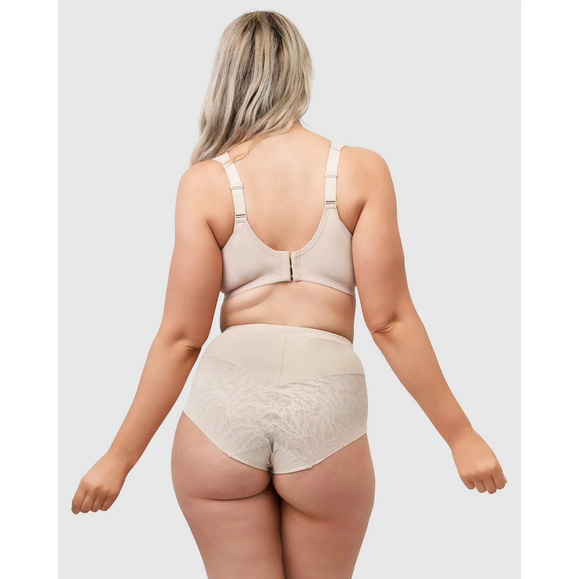 Padded Wide Strap Wirefree Plus Size Bra