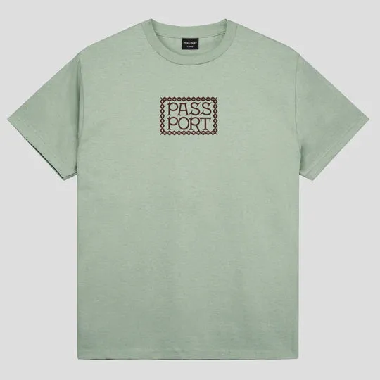 Pass~Port Lantana Tee - Stonewash Green