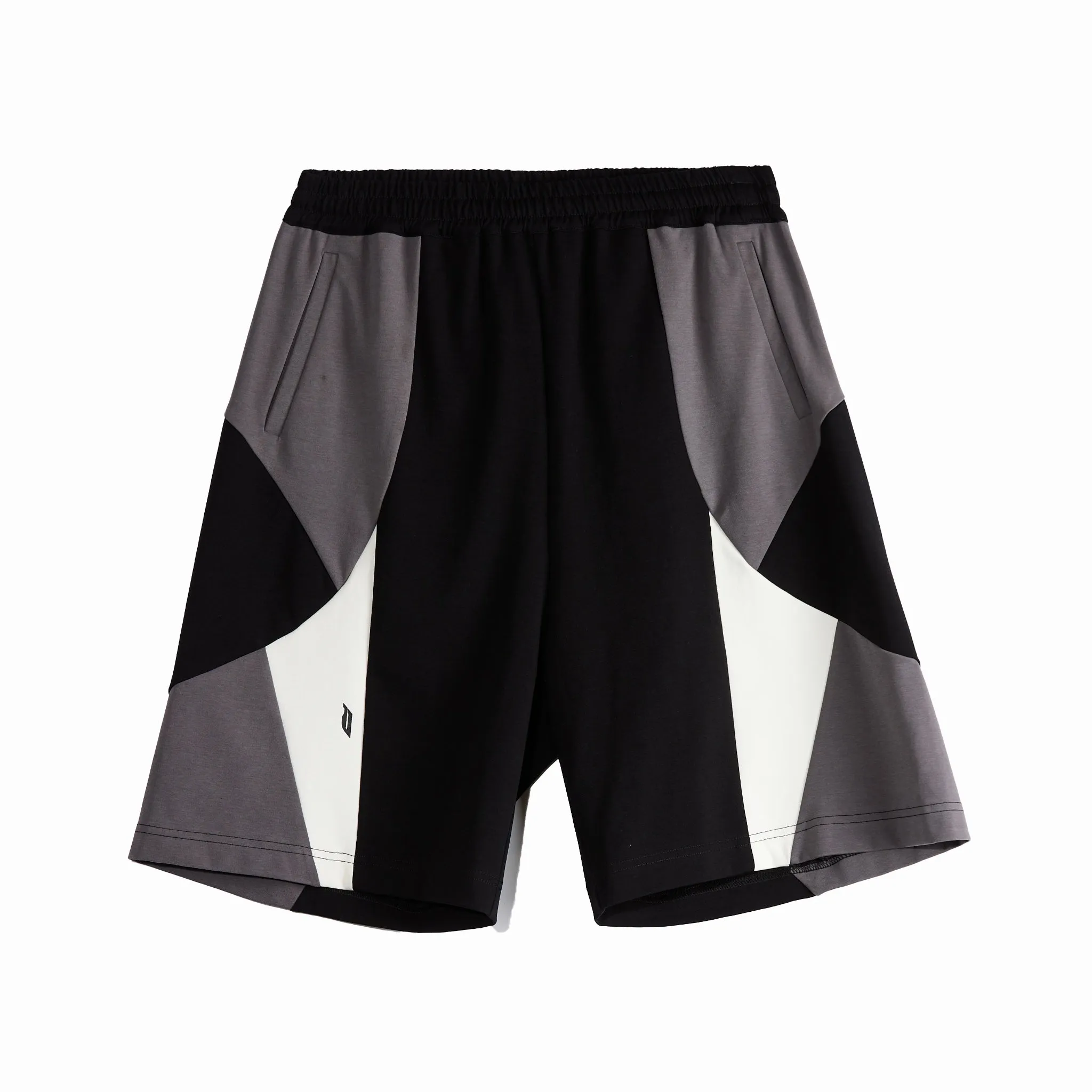 Patchwork Edge Cut Shorts