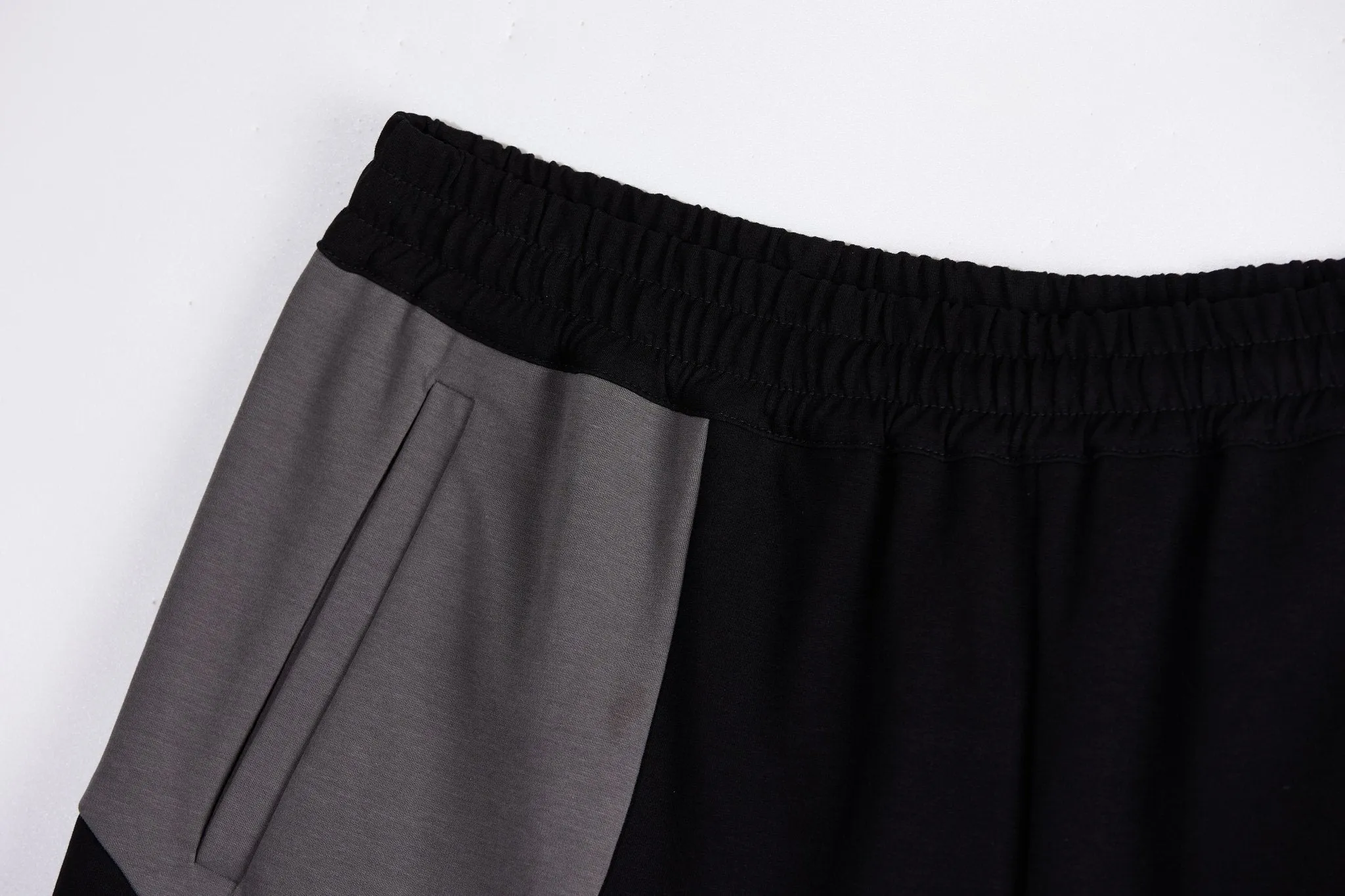 Patchwork Edge Cut Shorts