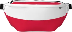 Polish Flag Stylish Crossbody Waist Pack - Versatile And Compact Travel Pouch For Hands-Free Storage