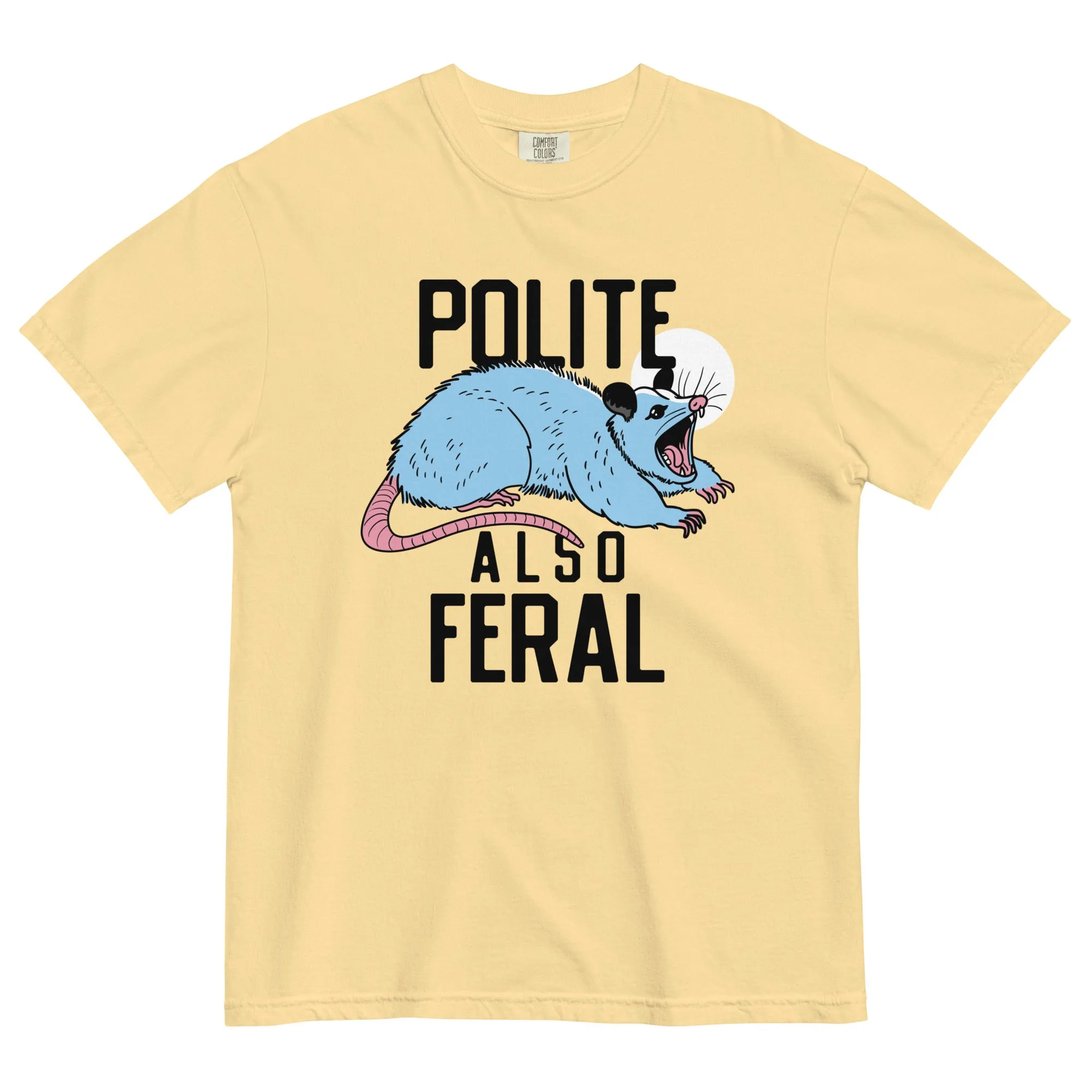 Polite Also Feral Men's Relaxed Fit Tee