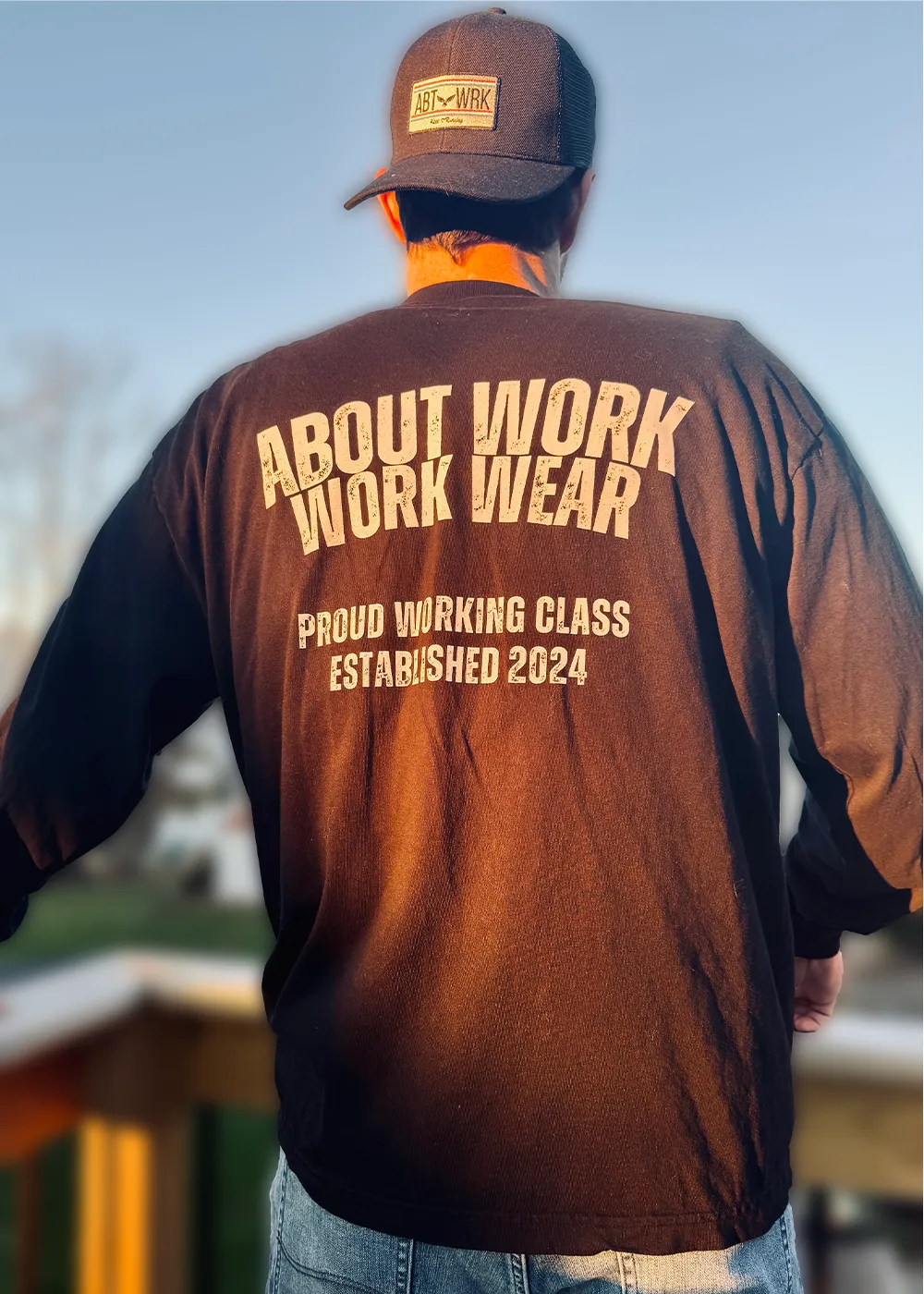 Proud Working Class Long Sleeve T shirt