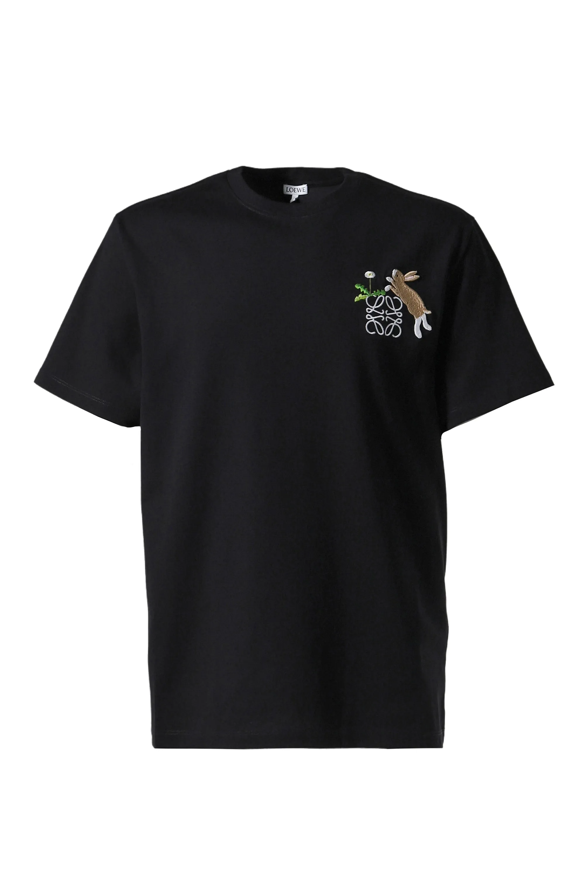 RELAXED FIT T-SHIRT / BLK
