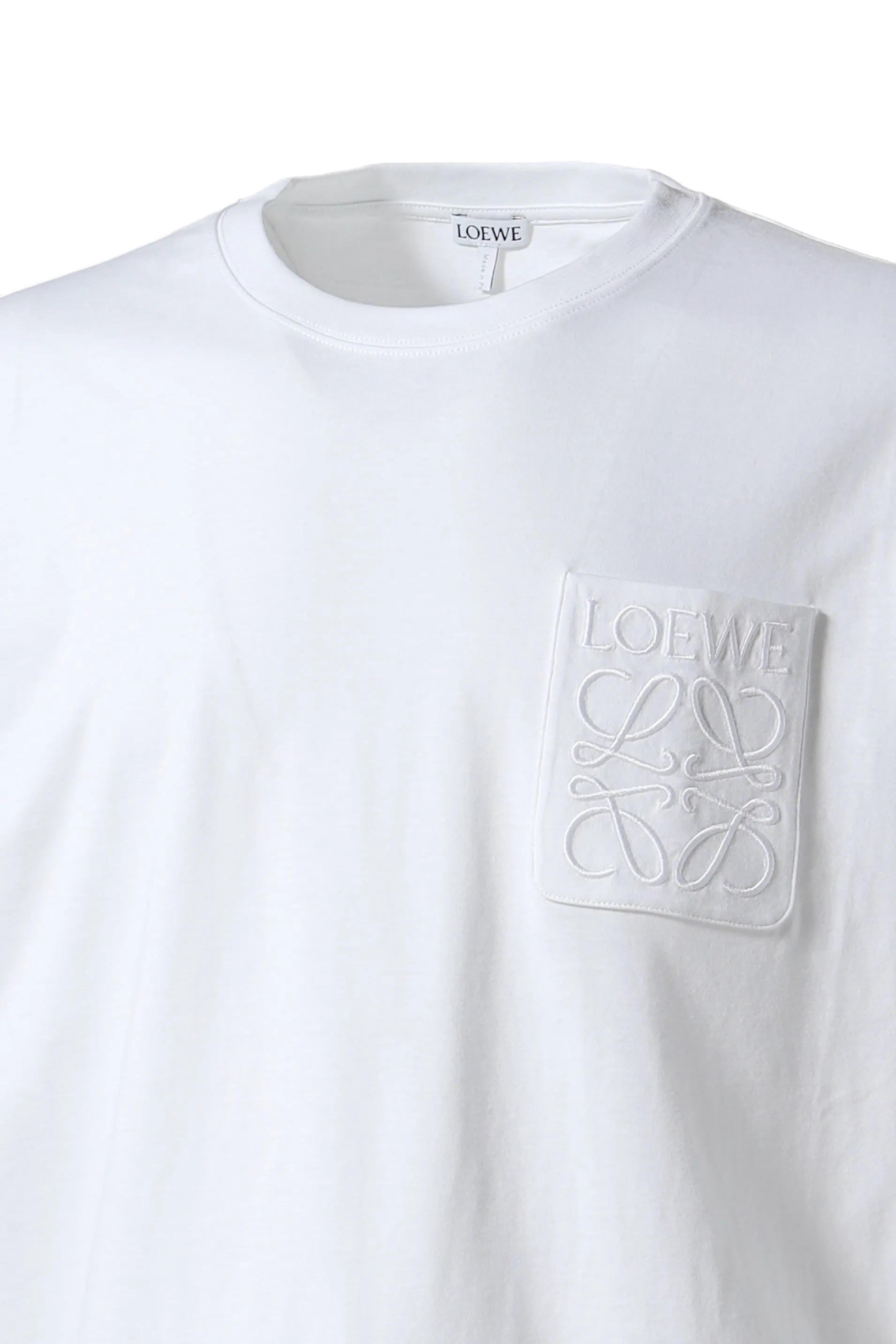 RELAXED FIT T-SHIRT / WHT