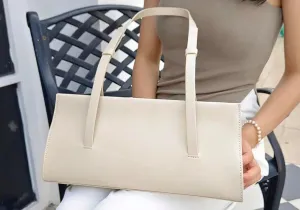 Retro Genuine Leather Handbag for Women Armpit Shoulder Crossbody Bag Vintage Clutch Minimalist Versatile,chic Stylish