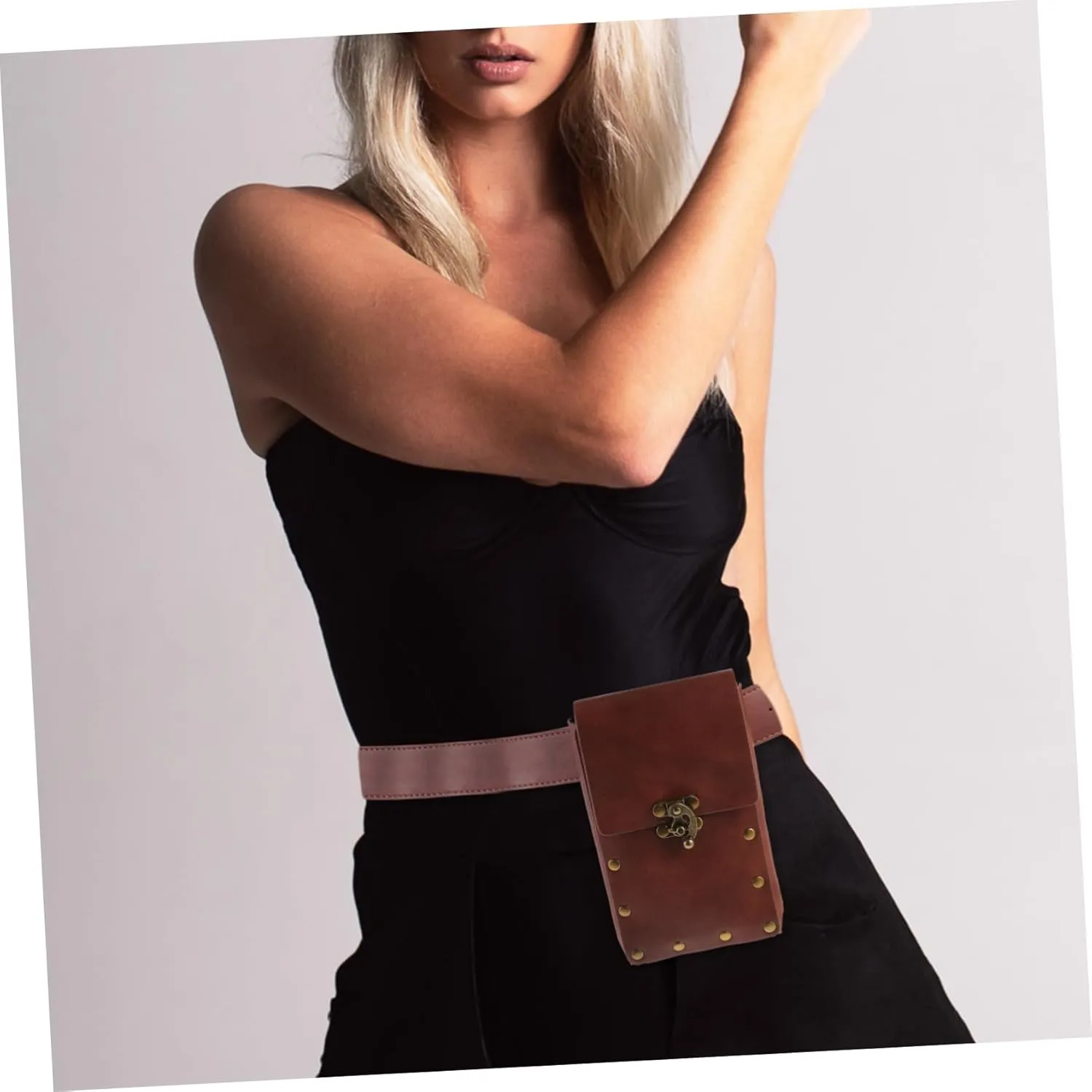Retro Waist Pouch Fashion Belt Bag Small Waist Bag for Women for Travel Everyday