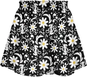 Ruched Skirt for Women Empire Waist Slim Mini Skater Skirt Causal Breathable Soft Short Skirt Basic Summer Outfits