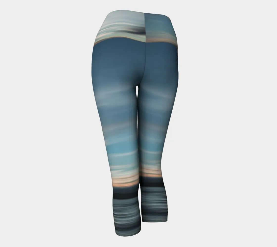 Sea Ripples Fashion   Yoga Capris
