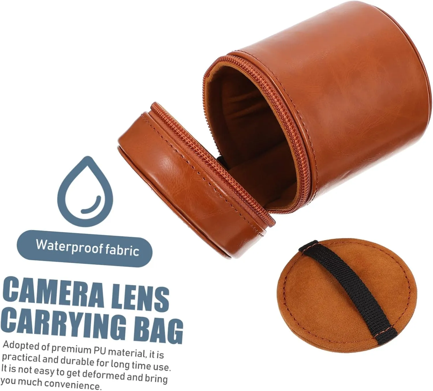 Shockproof Camera Lens Bag Camera Lens Holder Camera Lens Storage Bag Lens Pouch Bag Lens Cover Bag Water Resistant Camera Lens Case Lens Storage Pouch Camera Lens Protector