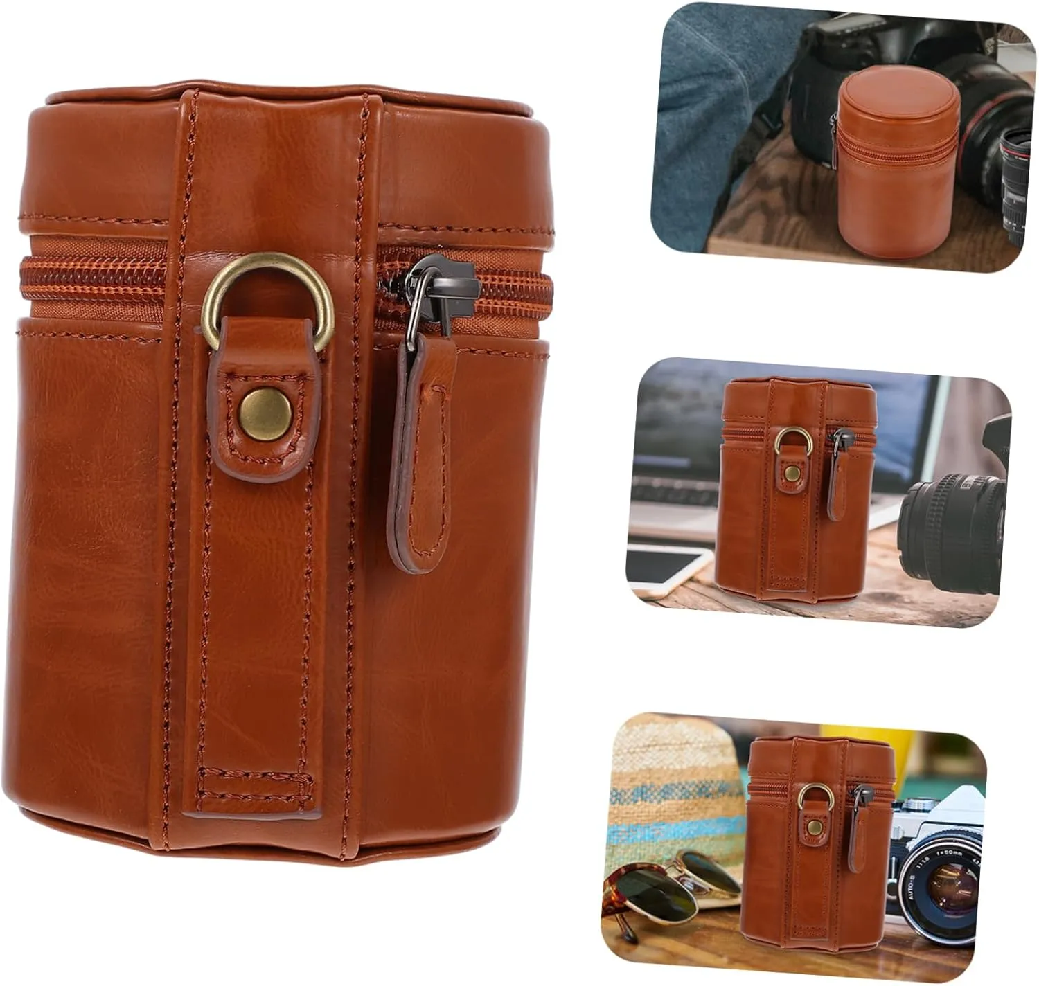 Shockproof Camera Lens Bag Camera Lens Holder Camera Lens Storage Bag Lens Pouch Bag Lens Cover Bag Water Resistant Camera Lens Case Lens Storage Pouch Camera Lens Protector