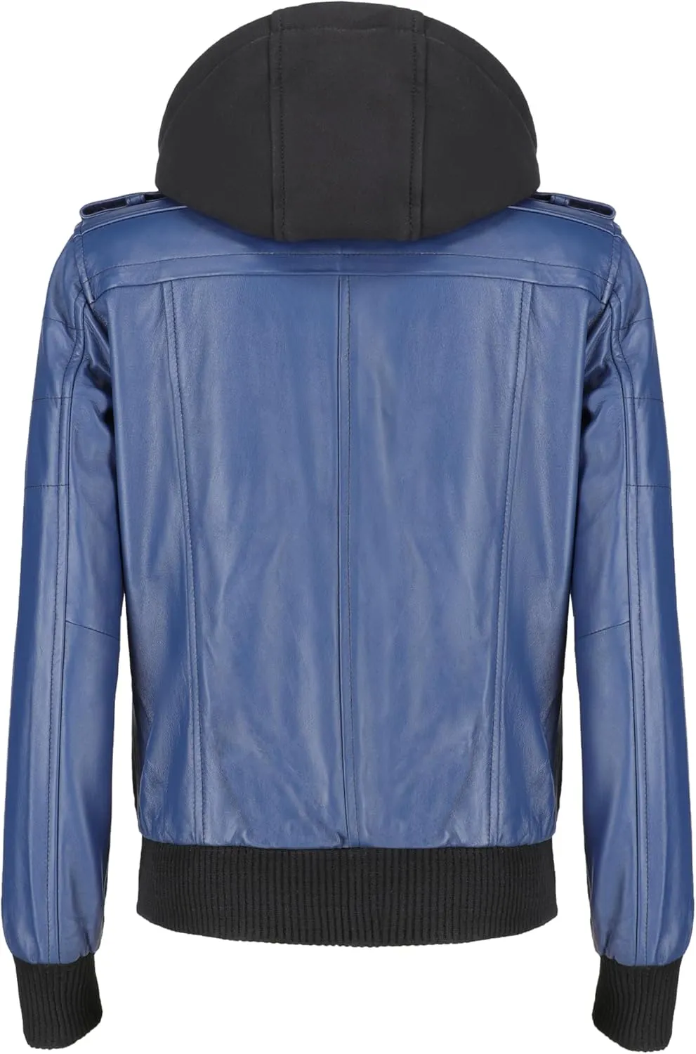 Soft Leather Motorcycle Jacket Women - Slim Leather Biker Jacket for Women
