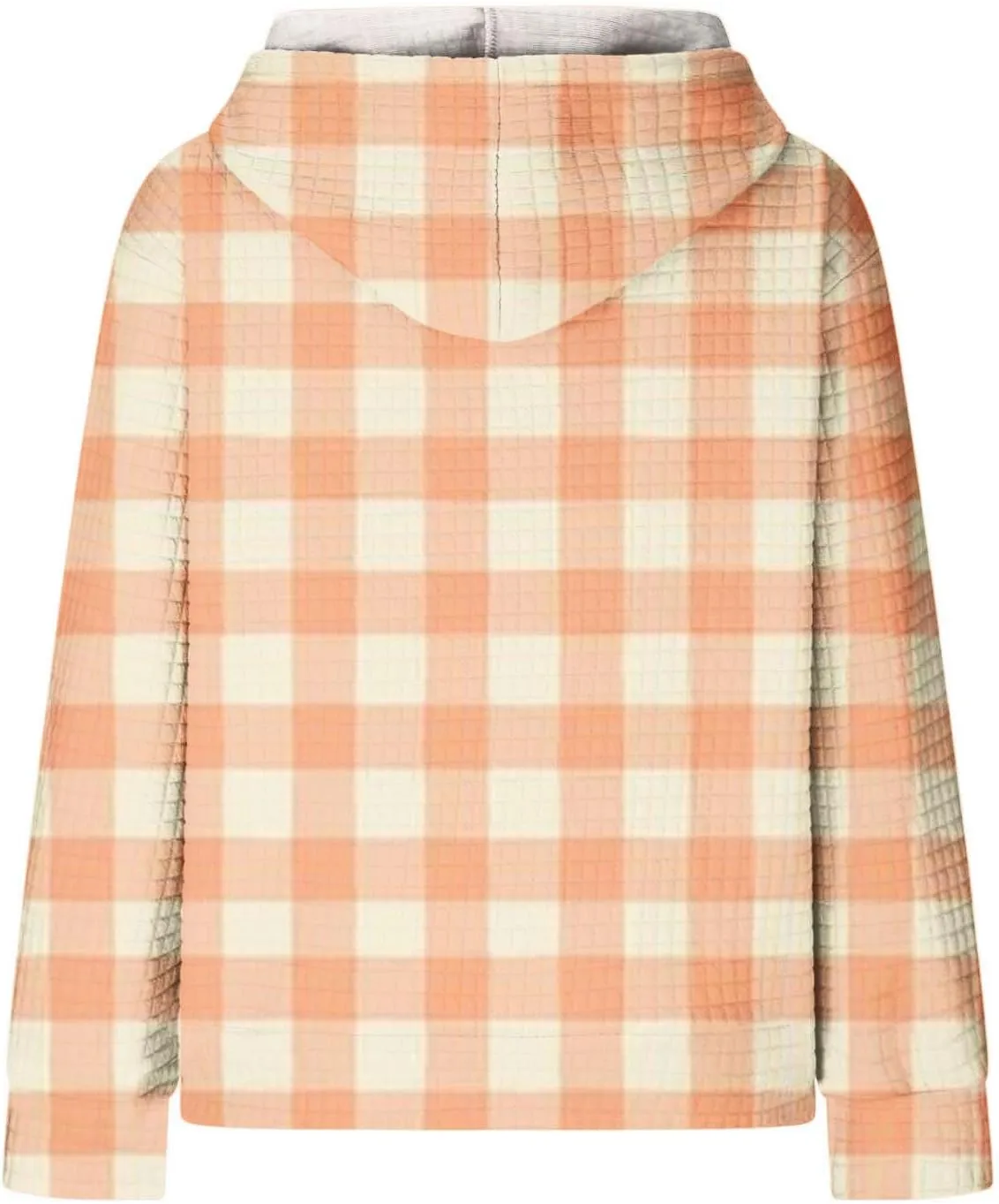 Soft Sweatshirts For Women Graphic Waffle Oversized Hoodies Casual Cute Drawstring Pullover Top Trendy Preppy Clothes