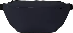 Solid Color Black Stylish Crossbody Waist Pack - Versatile And Compact Travel Pouch For Hands-Free Storage