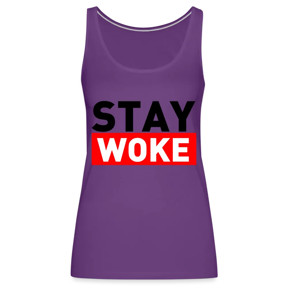 Stay Woke Women’s Premium Tank Top