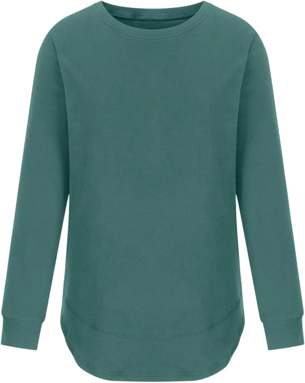 Sweatshirt For Women Casual Long Sleeve Crew Neck Tunic Shirts Casual Soft Pullover Tops Fall Clothes 2023