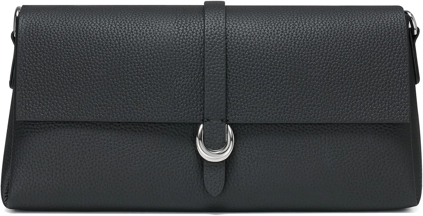 SWEETV Luxury Black Clutch Purse