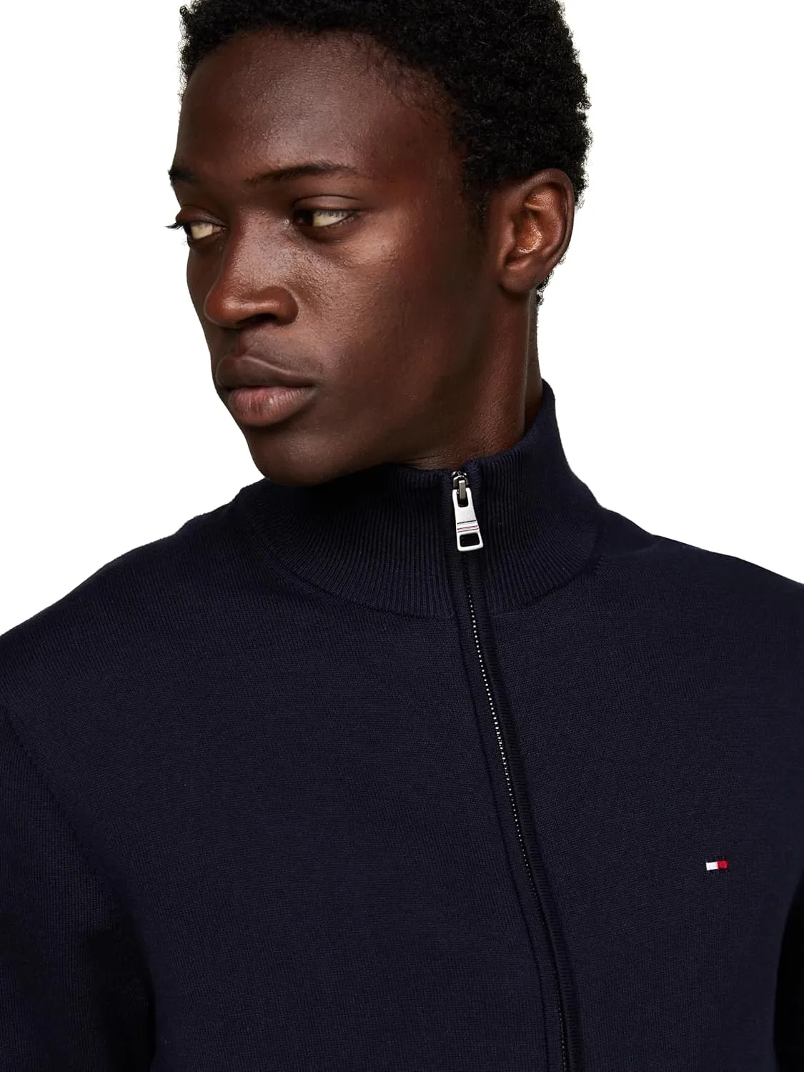 Tommy Hilfiger Men's Lightweight Full Zip Up Sweater
