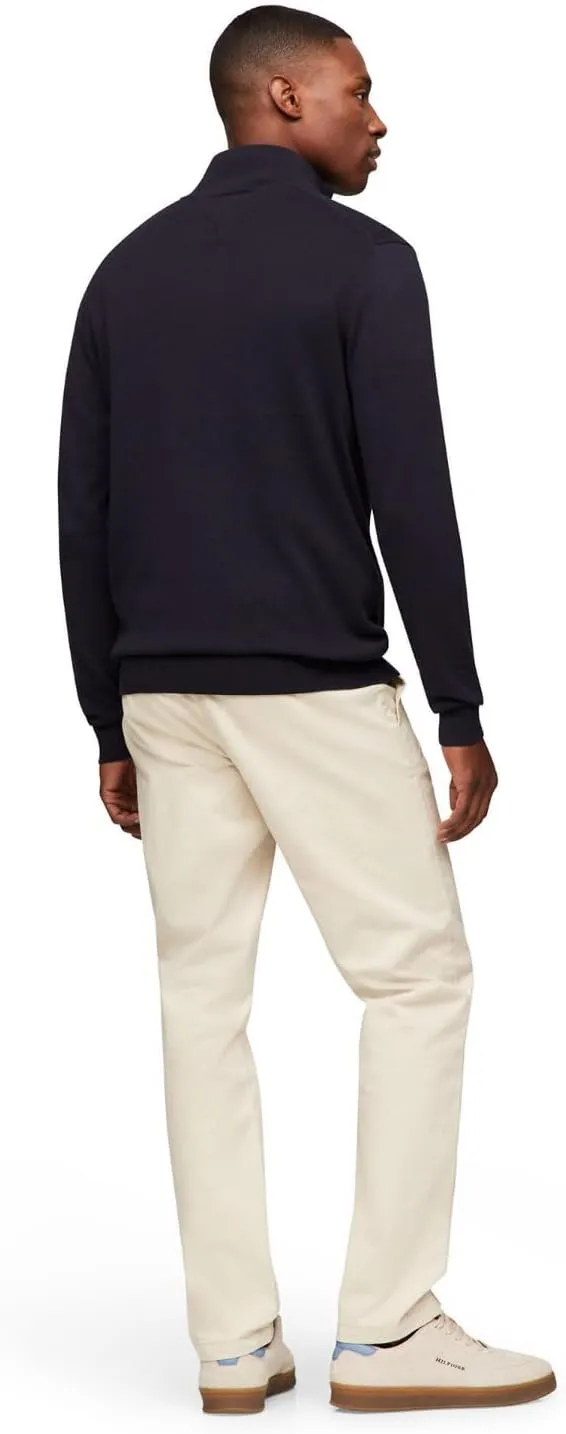 Tommy Hilfiger Men's Lightweight Pullover Quarter Zip Sweater