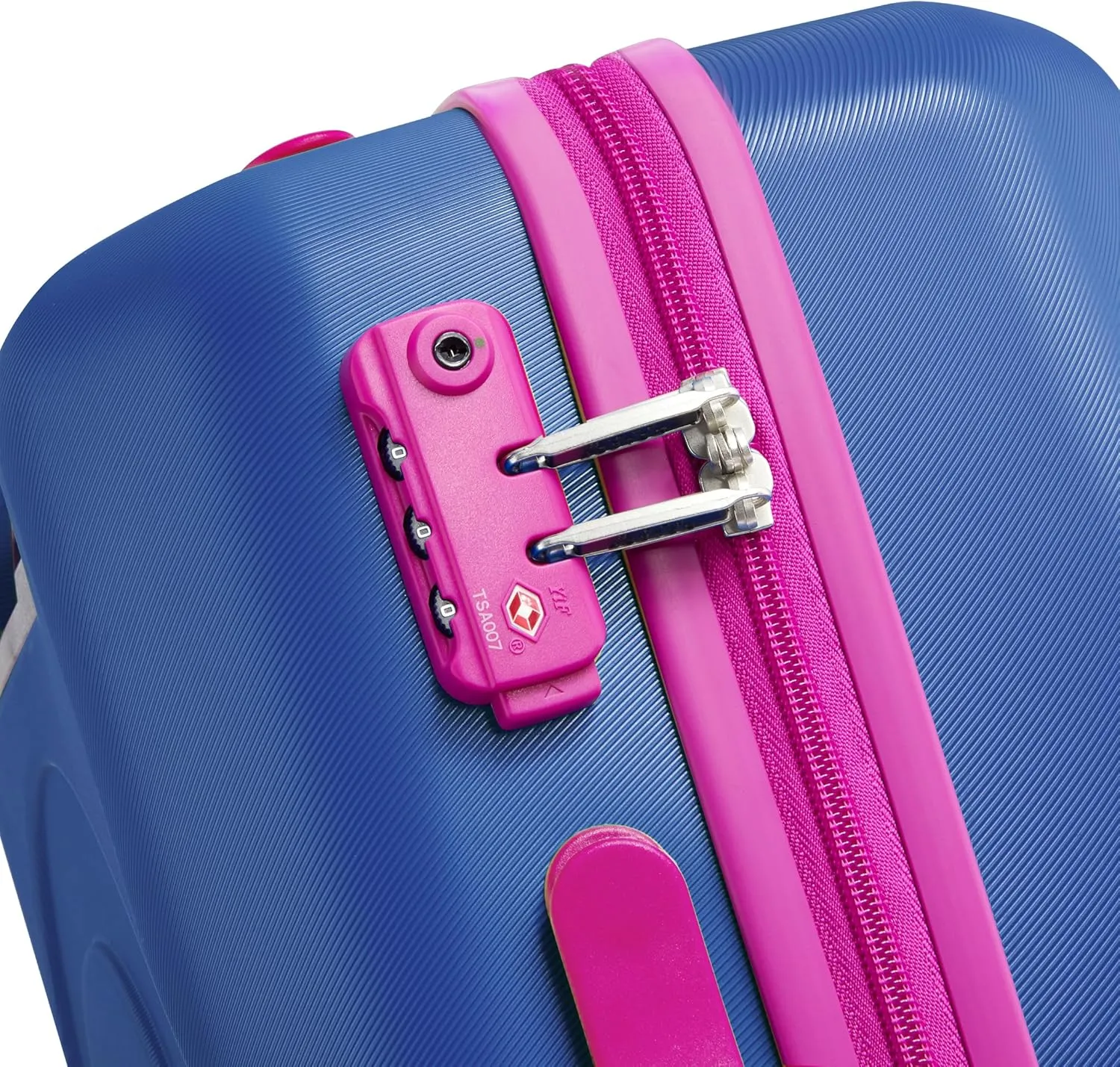 United Colors of Benetton Fabrica Hardside Luggage with Spinner Wheels, Blue, Carry-On 19 Inch