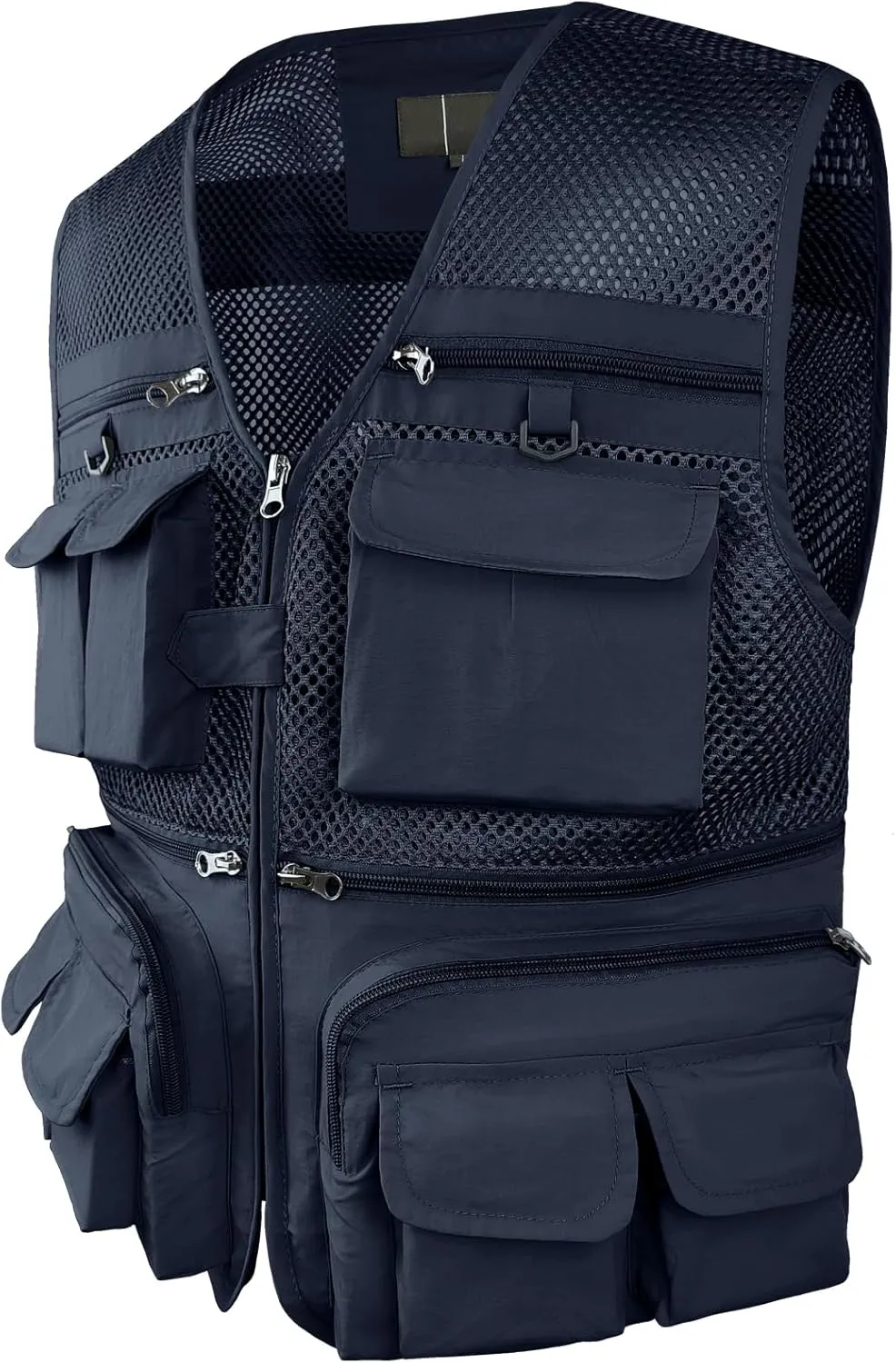 Versatile Men's Summer Vest for Fishing, Travel, Outdoor Work, Safari and Photography with Multiple Pockets