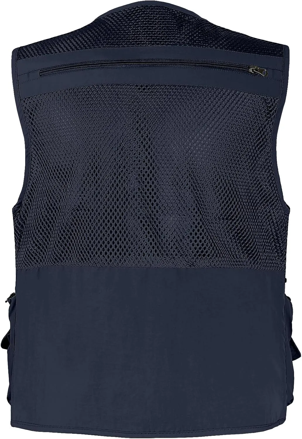 Versatile Men's Summer Vest for Fishing, Travel, Outdoor Work, Safari and Photography with Multiple Pockets