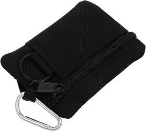Waist Keychain Pouch Multi-function Mini Bag Keychain Army Makeup Pocket Travel Hiking Organizer