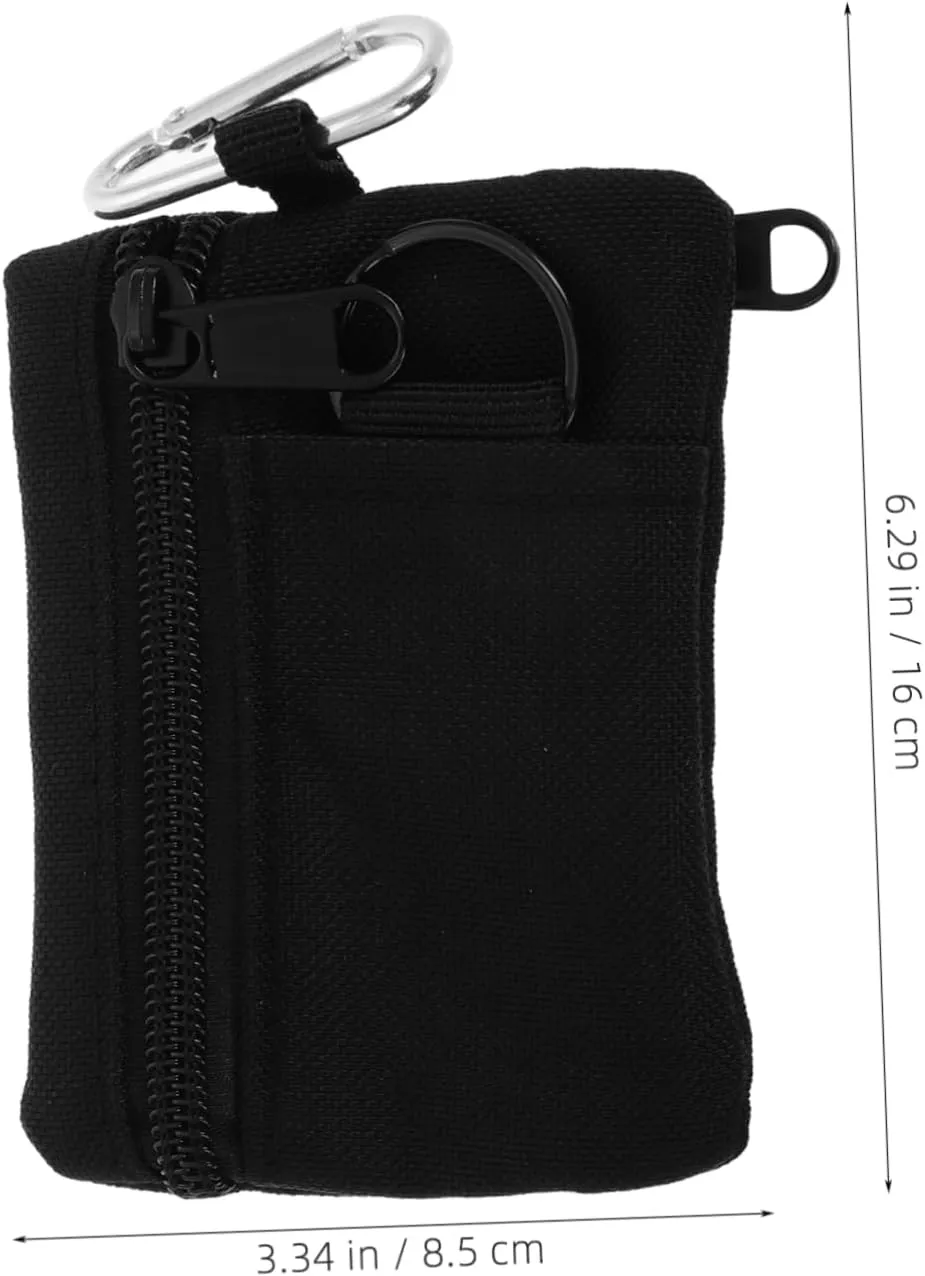 Waist Keychain Pouch Multi-function Mini Bag Keychain Army Makeup Pocket Travel Hiking Organizer