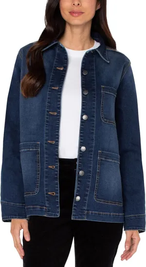 Well Worn Women's Denim Barn Jacket