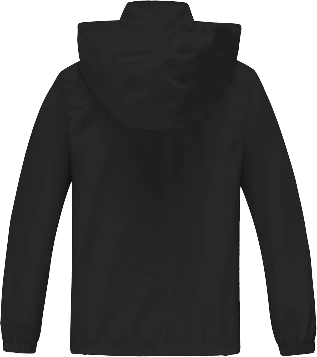 WICKHAM Boys Girls Waterproof Rain Jacket Detachable Hood Lightweight Raincoats for Kids Windbreaker Coat