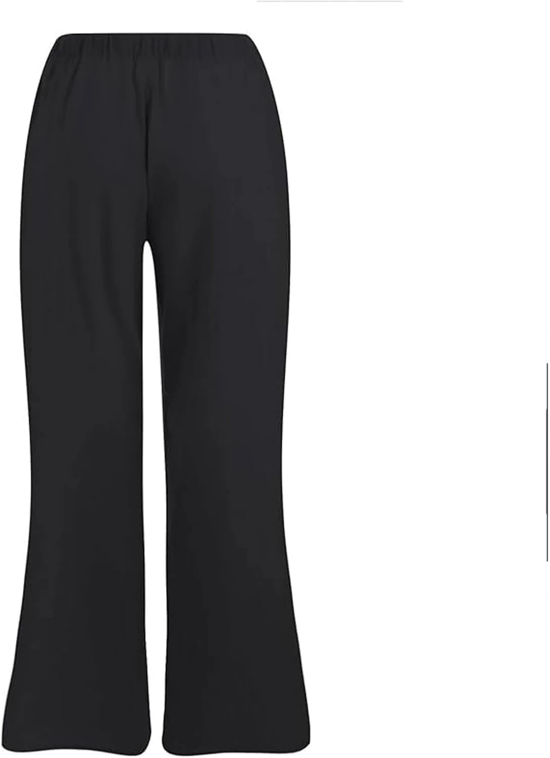 Women Linen Pants 2025 Summer Drawstring High Waisted Wide Leg Pants Lounge Beach Trousers with Pockets