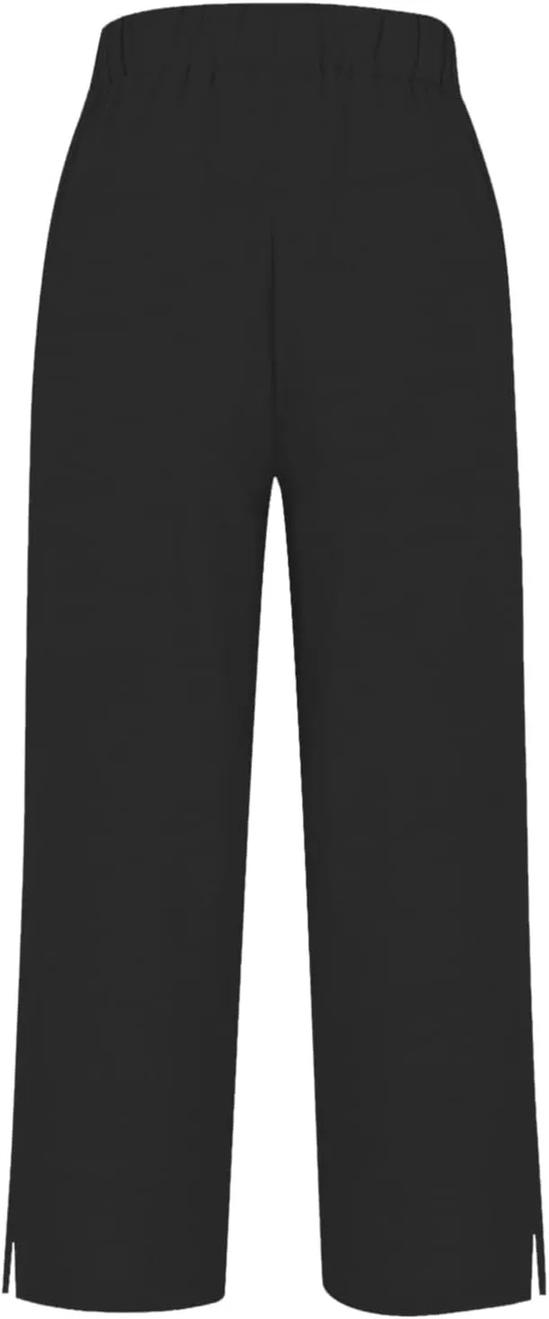 Women Summer High Waisted Cotton Linen Pants Wide Palazzo Pant Wide Leg Pant for Women High Waist