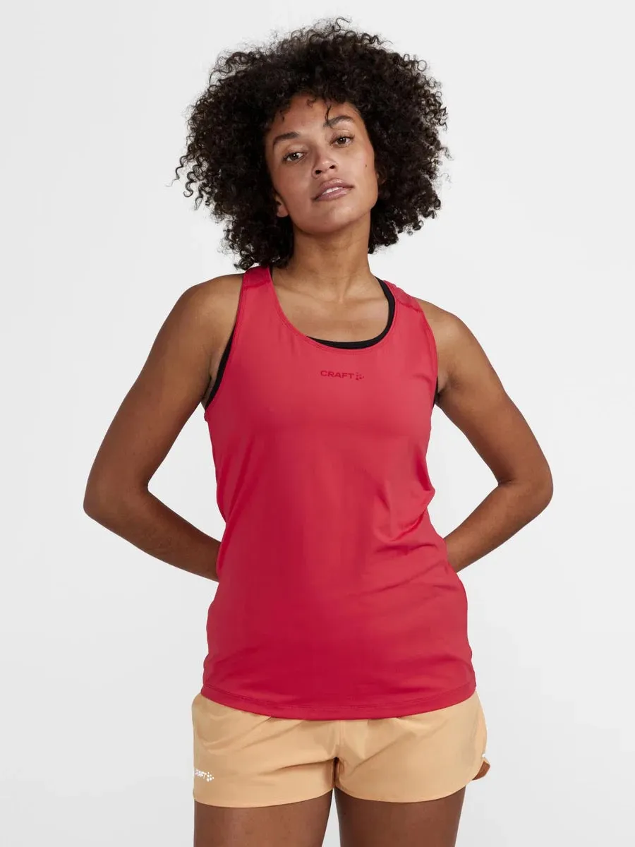 Women's ADV Essence Training Singlet (Reddish)