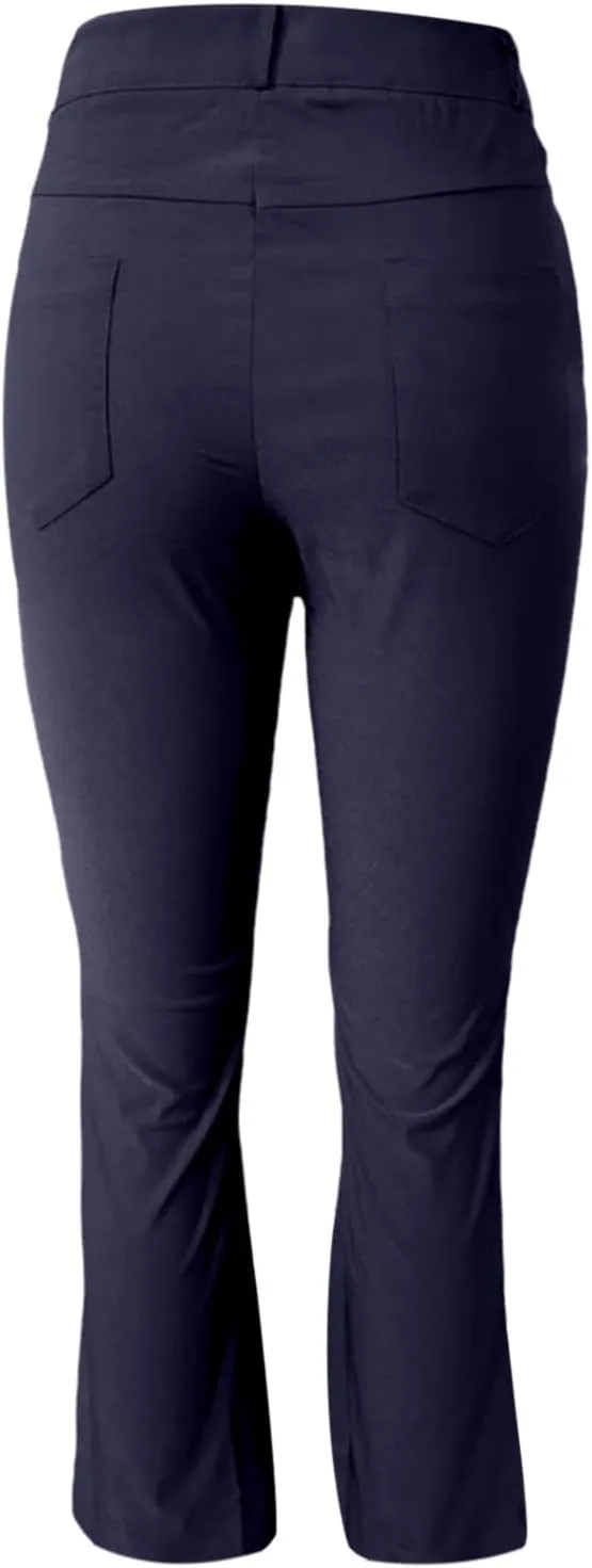 Womens Bootcut Dress Pants Business Casual Work Pants with Pockets High Waist Stretchy Trousers Pull On Slacks