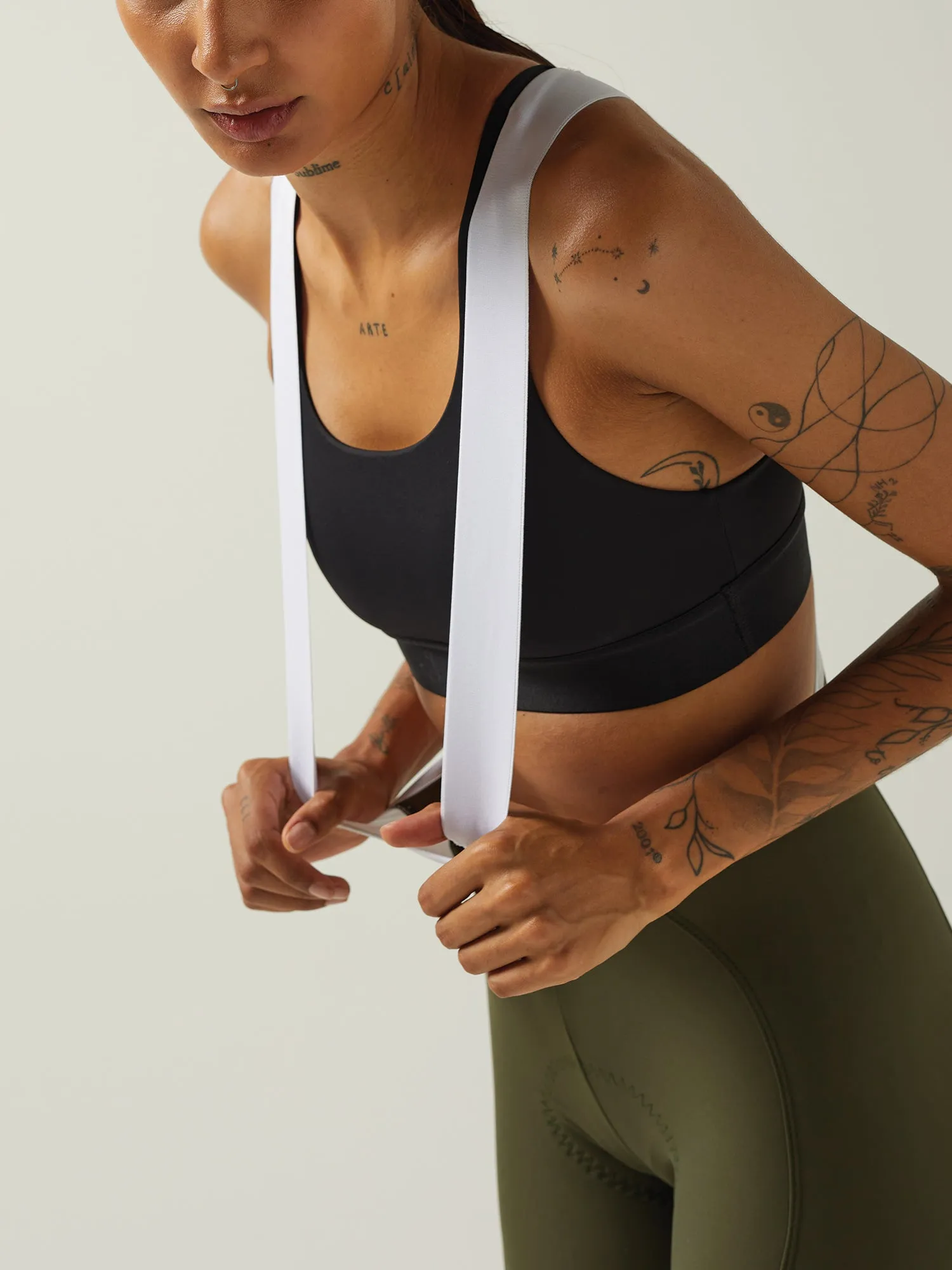 WOMEN’S HD PRO BIB SHORTS OLIVE