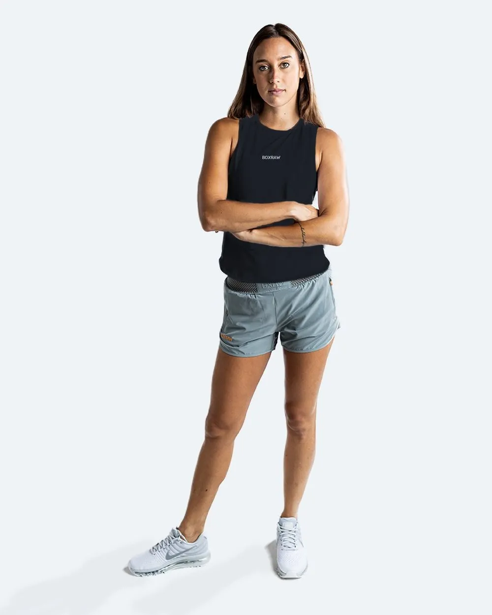 WOMEN'S LUCIA MUSCLE TANK - BLACK