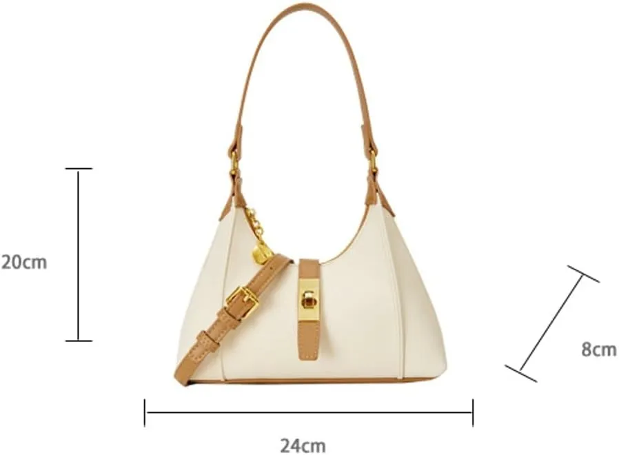 Women's Underarm Dumpling Bag, Versatile Crossbody & Handheld Shoulder Bag, Fashionable Casual PU Leather Purse