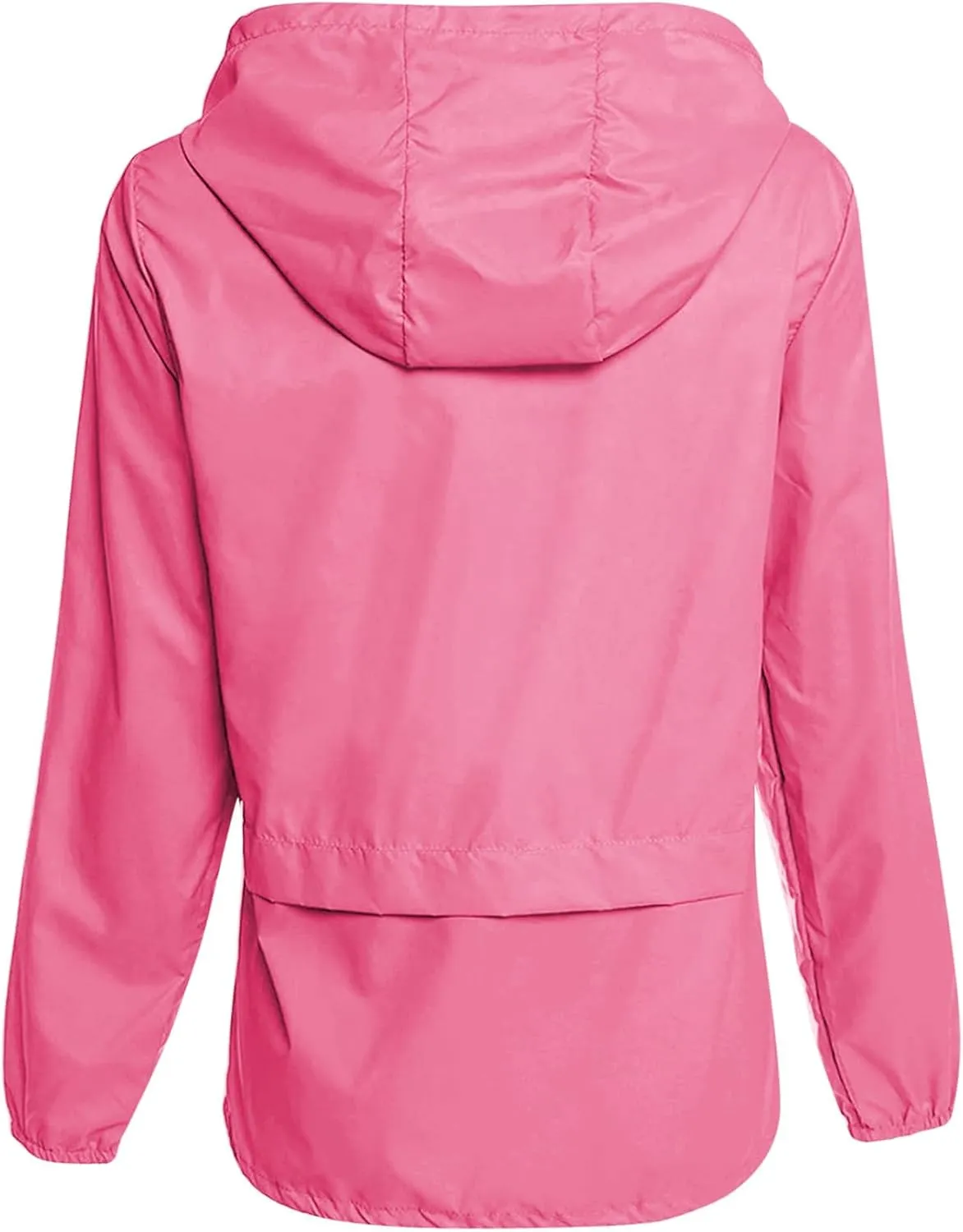 Zando Lightweight Rain Jacket Women Raincoat for Women Packable Rain Coat Windbreaker Rain Jackets Waterproof with Hood