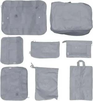 Zerodeko 8pcs Set Luggage Organizer Practical Suitcase Packing Bags Luggage Storage Pouch Travel Bag Shoe Bag Shoes Luggage Cube Packing Bags for Travel Miss Make up Electronic Product